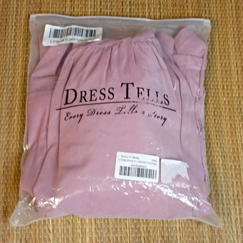 Strapless Ruched Maxi Dress in Soft Pink - Picture 10 of 14